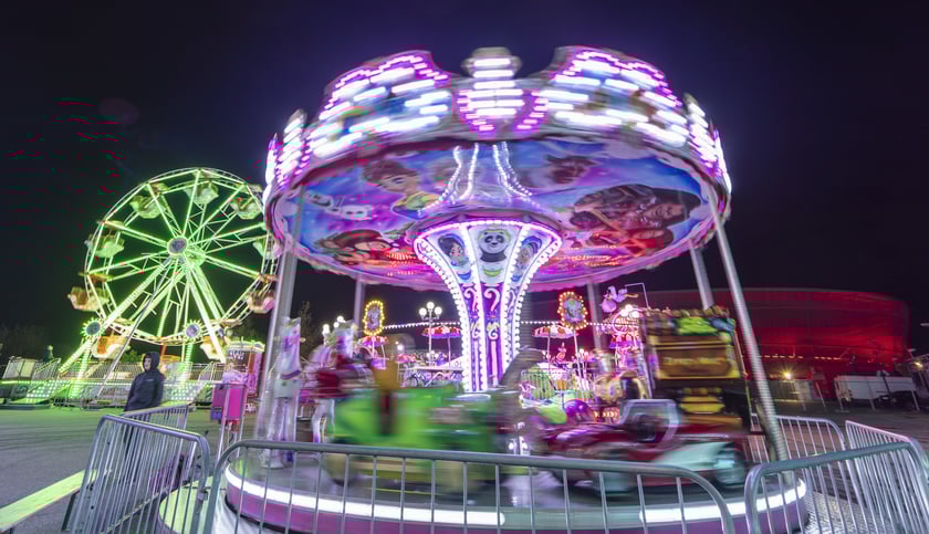 Wesołe miasteczko przy Tarczyński Arena Wrocław