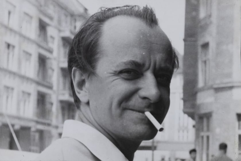 Zdjęcie z albumu przygotowanego przez wielbicielki Igora Przegrodzkiego. Bogusław Danielewski