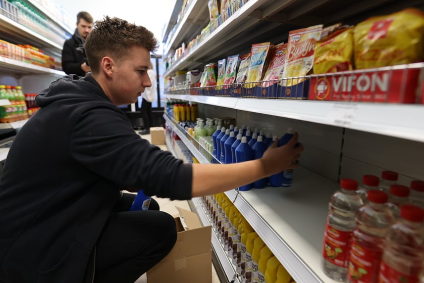 Sklep społeczny we Wrocławiu.