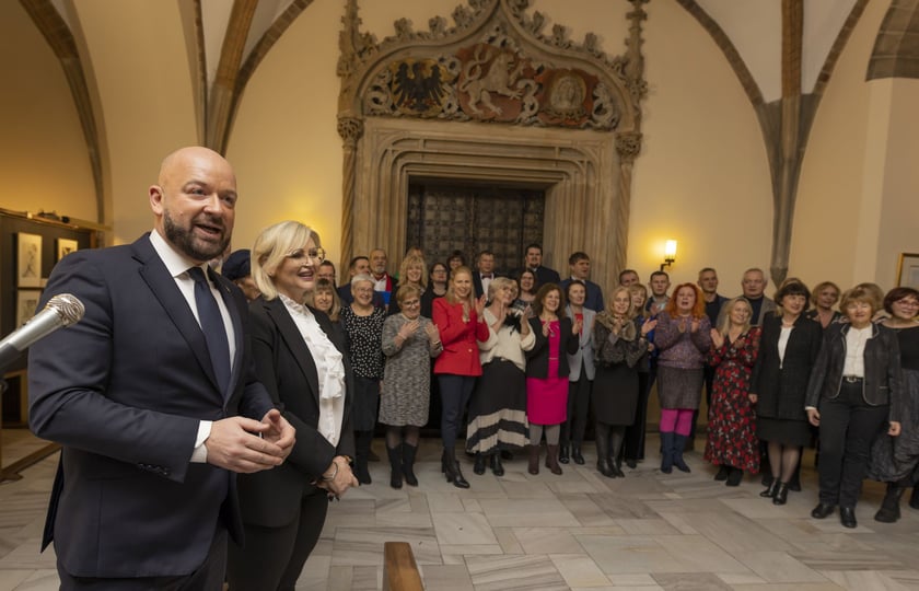 Uroczystość wręczenia dyplomów wrocławskim nauczycielom