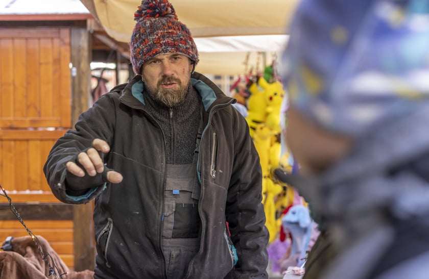Rafał Nachtygal na Jarmarku Bożonarodzeniowym we Wrocławiu