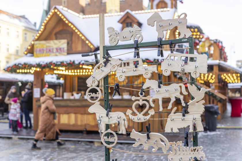 Rafał Nachtygal na Jarmarku Bożonarodzeniowym we Wrocławiu