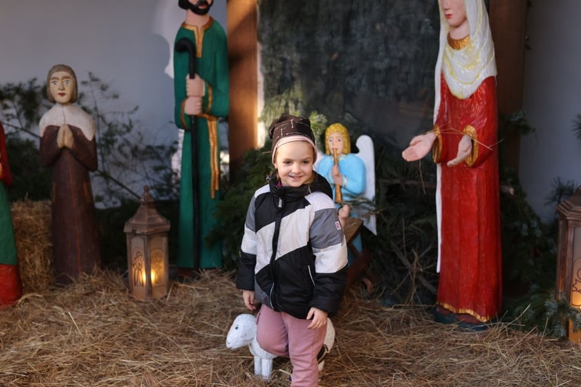 Żywa szopka ze zwierzętami na Wittigowie