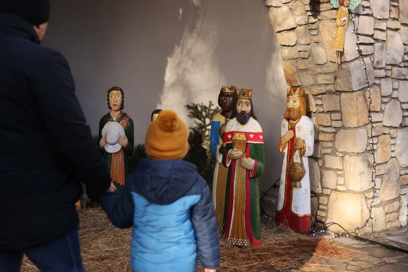 Żywa szopka ze zwierzętami na Wittigowie