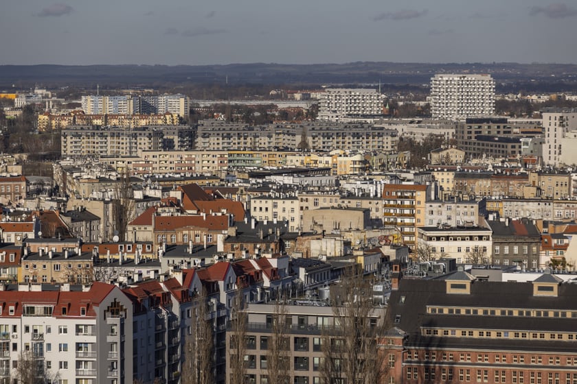 Na zdjęciu panorama Wrocławia widziana z tarasu na wieży katedry na Ostrowie Tumskim