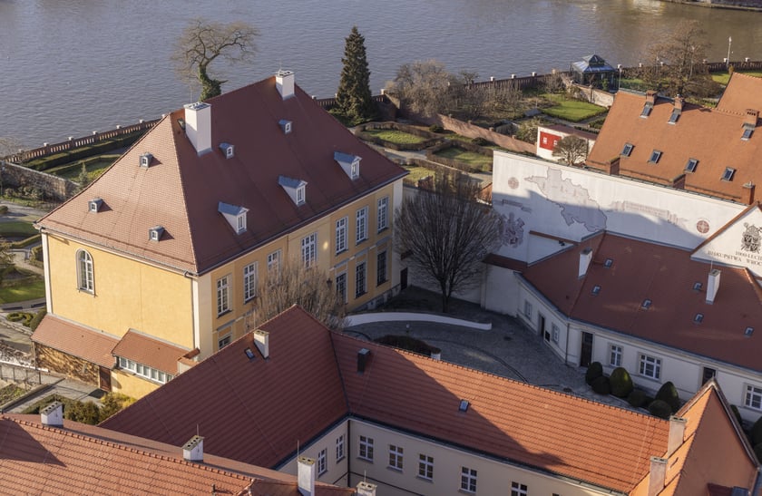 Na zdjęciu panorama Wrocławia widziana z tarasu na wieży katedry na Ostrowie Tumskim