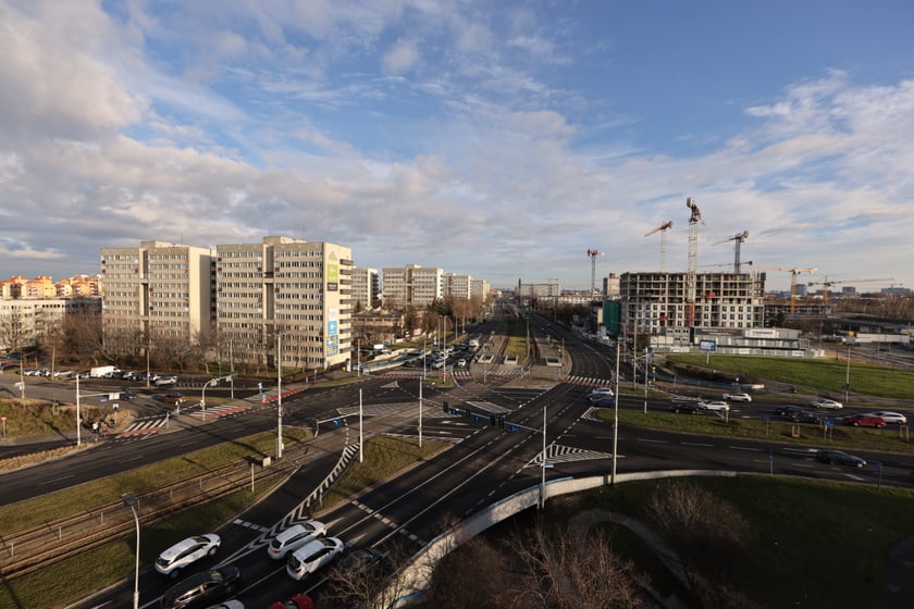 Okolice ulicy Legnickiej, placu Jana Pawła II i placu Strzegomskiego - styczeń 2023