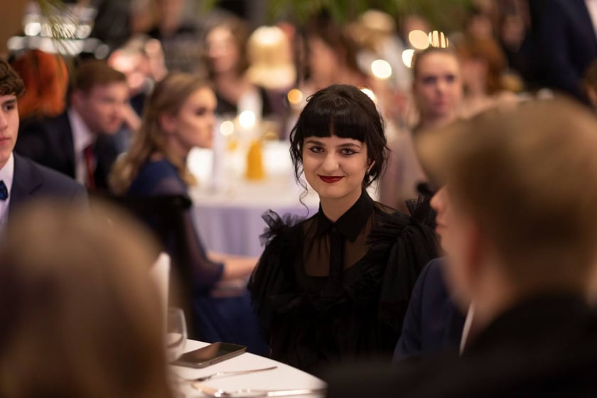 Studniówka XIV LO we Wrocławiu, 21 stycznia 2023 r., Hotel Q Plus na Bielanach Wrocławskich