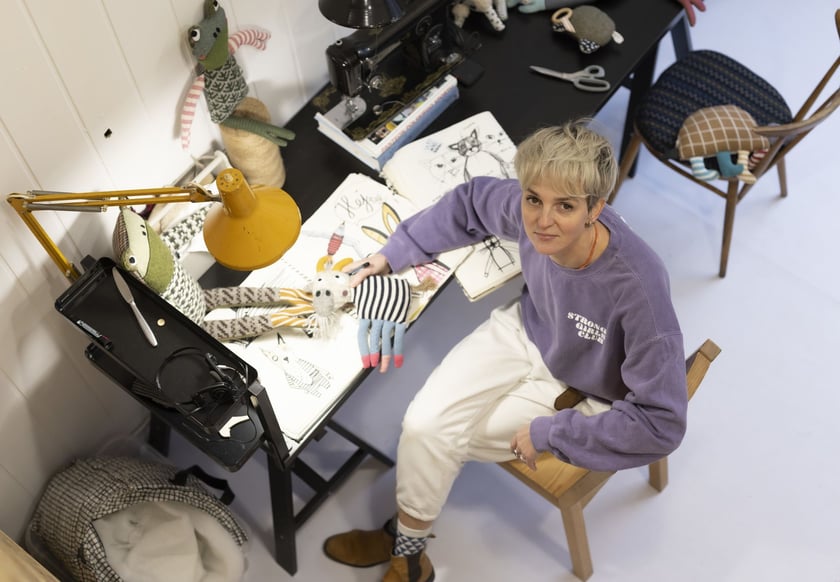 Dorota Dziak i jej Uglytoys