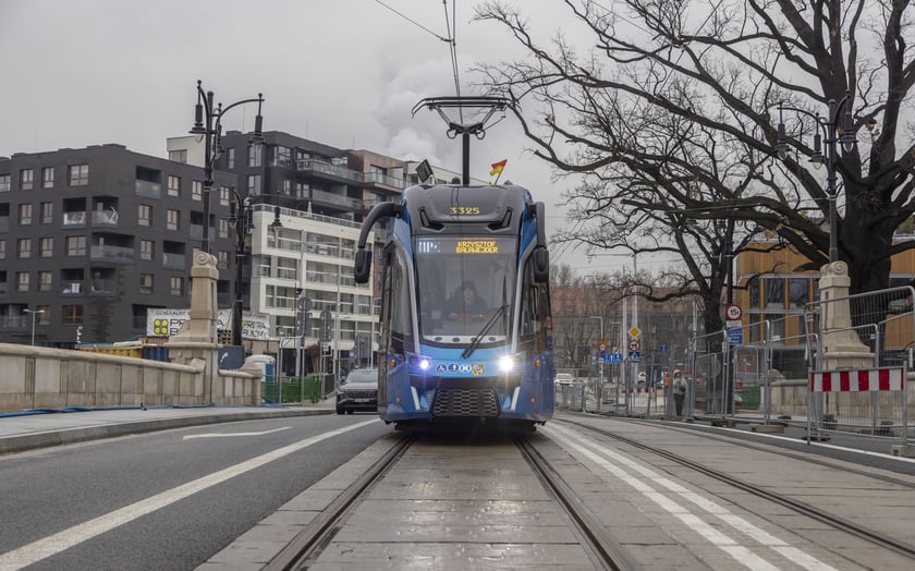 Dzień jazdy próbnej tramwajem na mostach Pomorskich