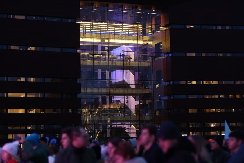 Wrocławskie uroczystości w rocznicę bohaterskiego oporu Ukraińców przeciwko rosyjskiej inwazji