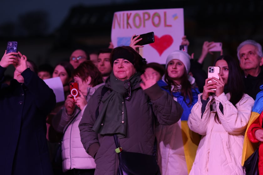 Wrocławskie uroczystości w rocznicę bohaterskiego oporu Ukraińców przeciwko rosyjskiej inwazji