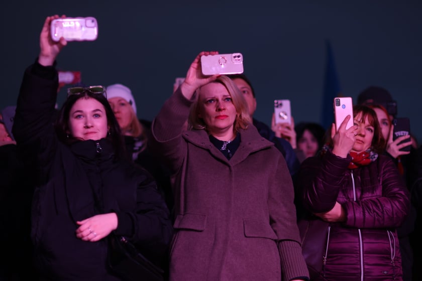 Wrocławskie uroczystości w rocznicę bohaterskiego oporu Ukraińców przeciwko rosyjskiej inwazji