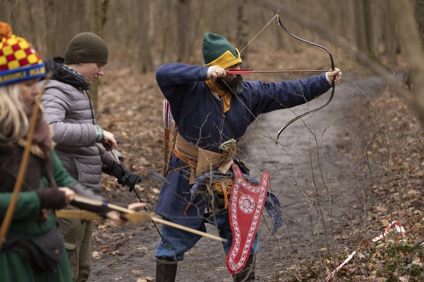 Terenowa Gra Łucznicza X Goblin Wars w Lasku Osobowickim we Wrocławiu