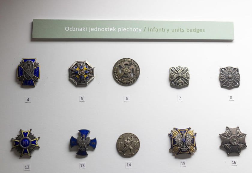 Broń, umundurowanie i odznaki wojskowe z kolekcji Muzeum Militariów we Wrocławiu