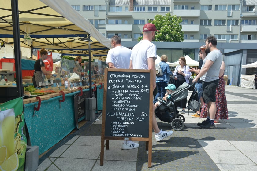 Impreza kulinarna na placu Nowy Targ - 14 maja 2023