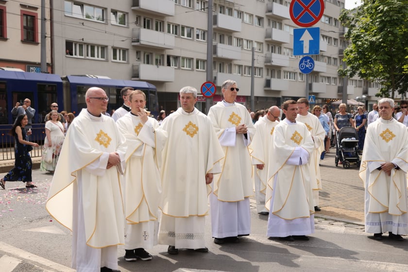 Procesja Bożego Ciała 2023 we Wrocławiu