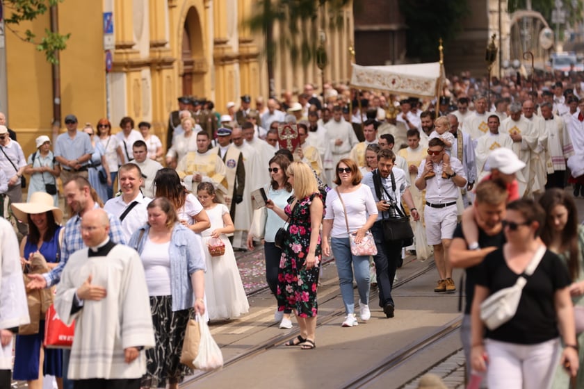 Procesja Bożego Ciała we Wrocławiu
