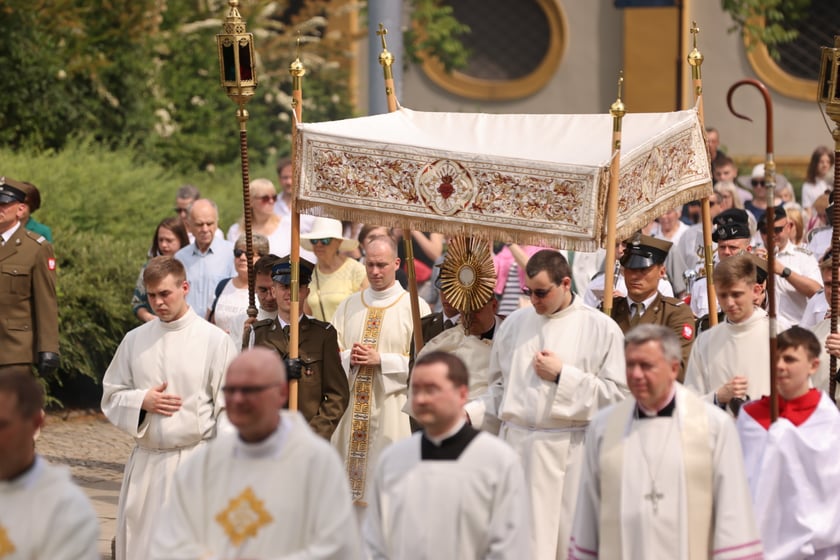 Procesja Bożego Ciała 2023 we Wrocławiu