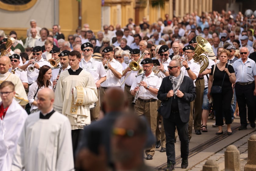 Procesja Bożego Ciała 2023 we Wrocławiu