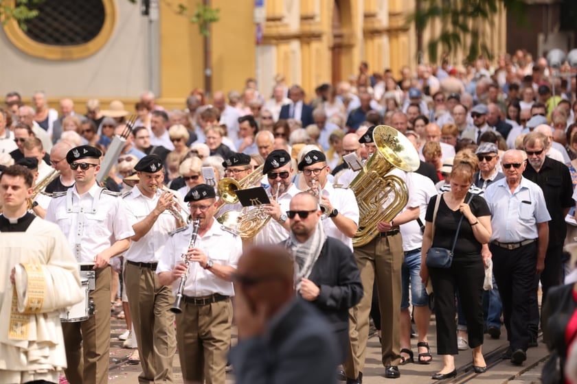 Procesja Bożego Ciała 2023 we Wrocławiu