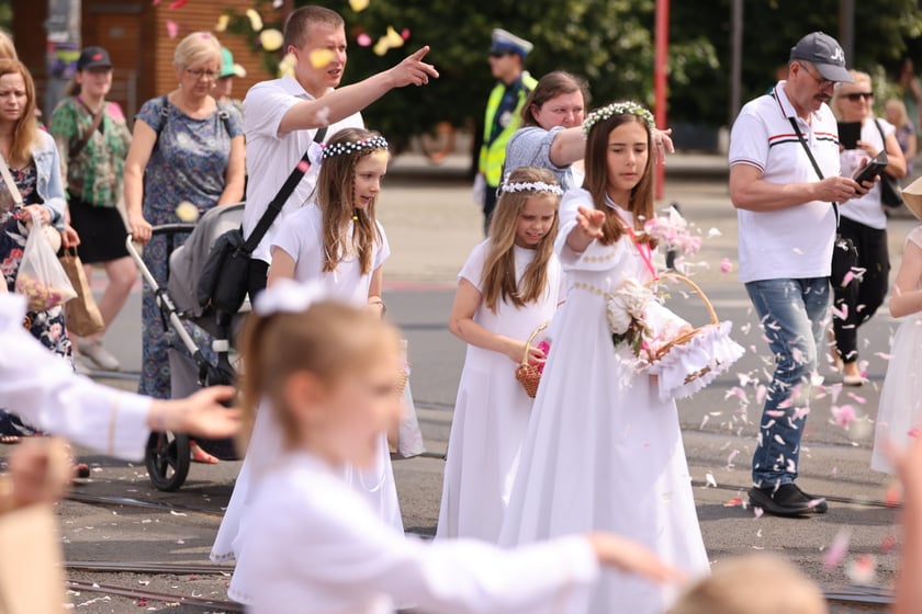 Procesja Bożego Ciała 2023 we Wrocławiu