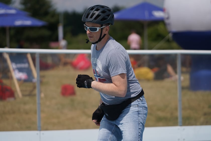 Na Piknik Rodzinny na torze wrotkarskim przyszło wielu wrocławian