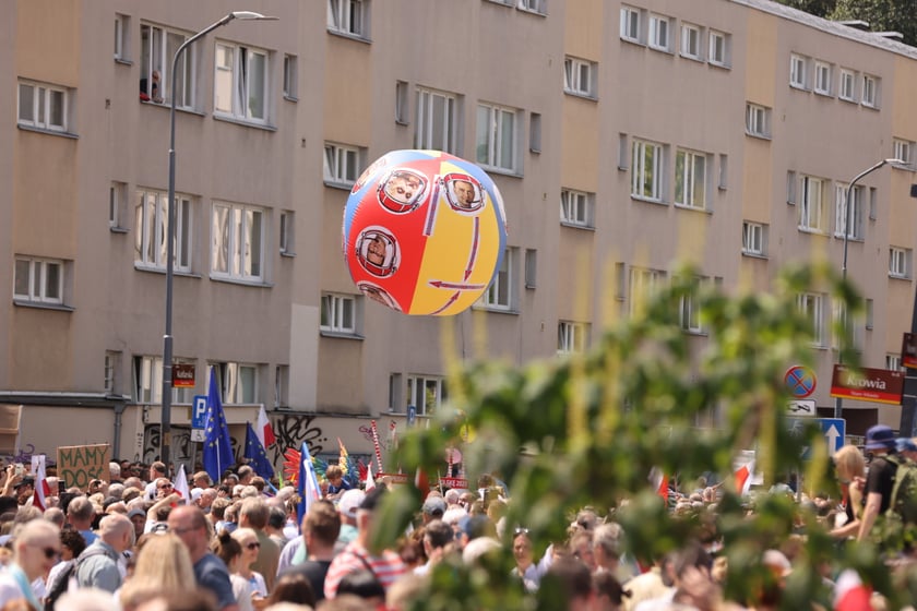Wiec Donalda Tuska we Wrocławiu