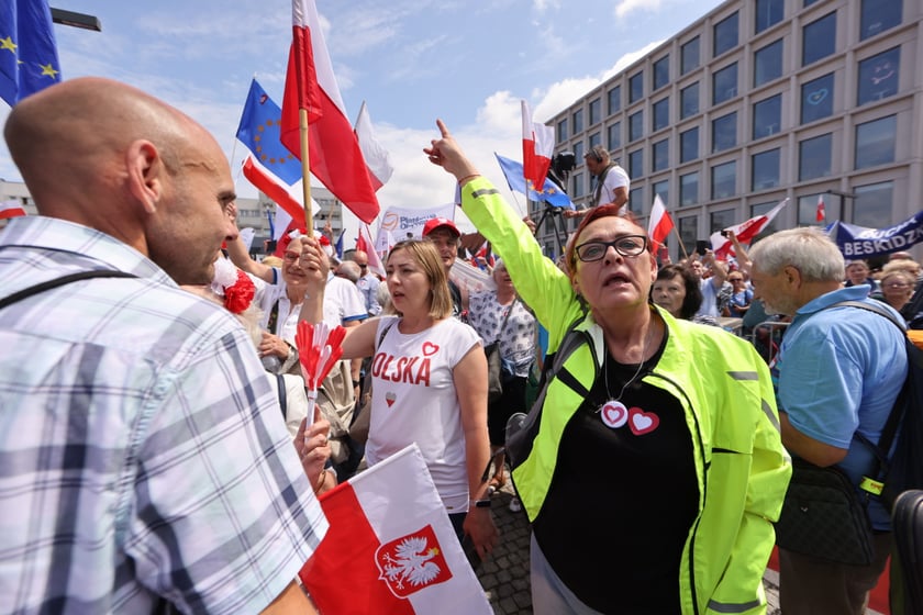Wiec Donalda Tuska we Wrocławiu