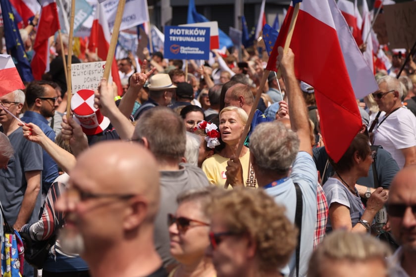 Wiec Donalda Tuska we Wrocławiu