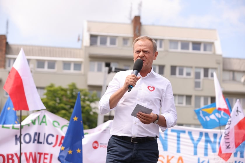 Donald Tusk we Wrocławiu