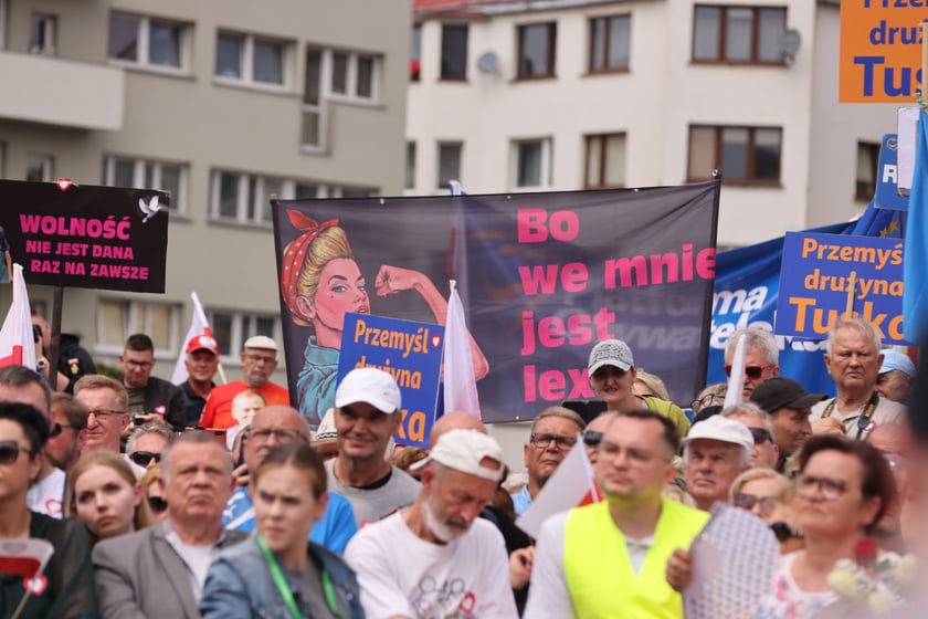 Donald Tusk we Wrocławiu