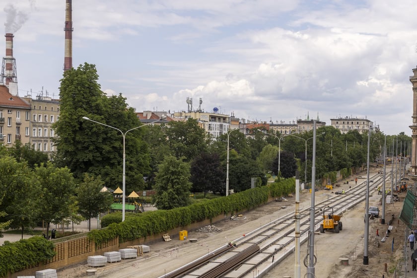 Przebudowa ulicy Pomorskiej i placu Staszica - czerwiec 2023 r.