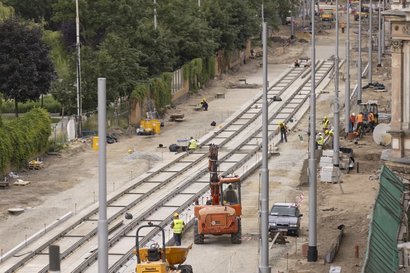 Przebudowa ulicy Pomorskiej i placu Staszica - czerwiec 2023 r.