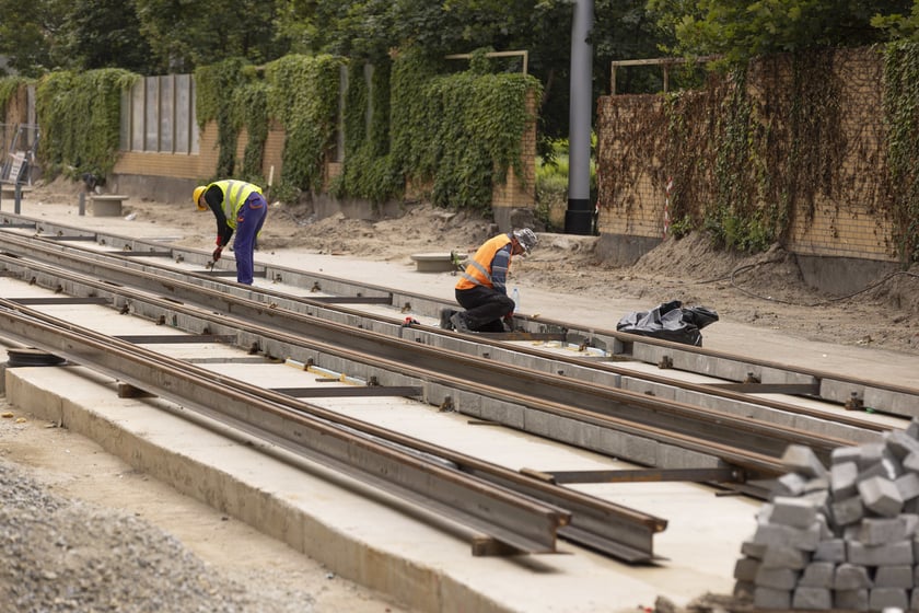 Przebudowa ulicy Pomorskiej i placu Staszica - czerwiec 2023 r.