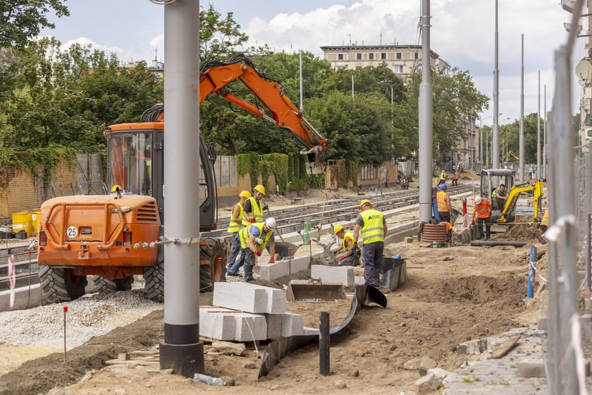 Przebudowa ulicy Pomorskiej i placu Staszica - czerwiec 2023 r.
