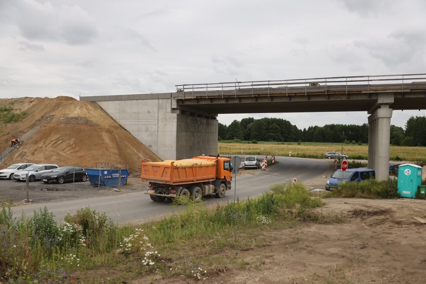 Budowa Osi Zachodniej we Wrocławiu, przełom czerwca i lipca 2023 roku