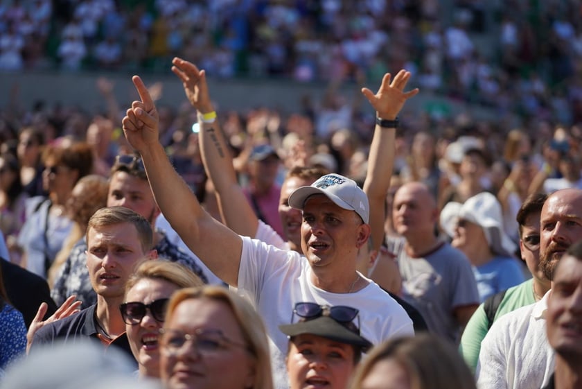 Uczestnicy ChwałaMu 2023. Tarczyński Arena Wrocław