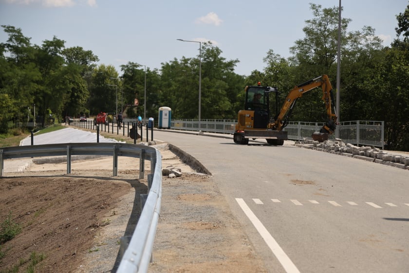 Ślęzoujście w modernizacji, lipiec 2023