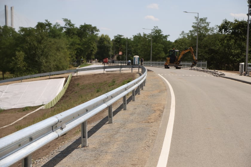 Ślęzoujście w modernizacji, lipiec 2023