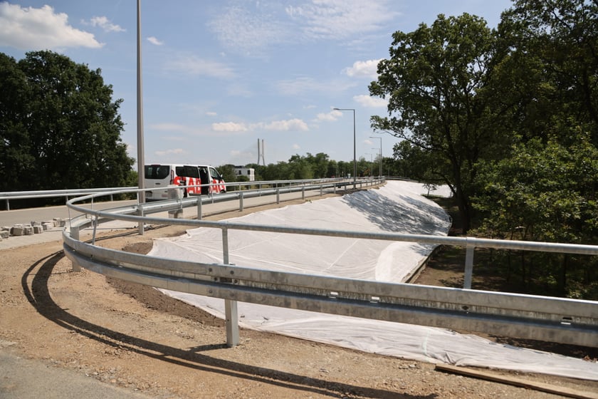 Ślęzoujście w modernizacji, lipiec 2023