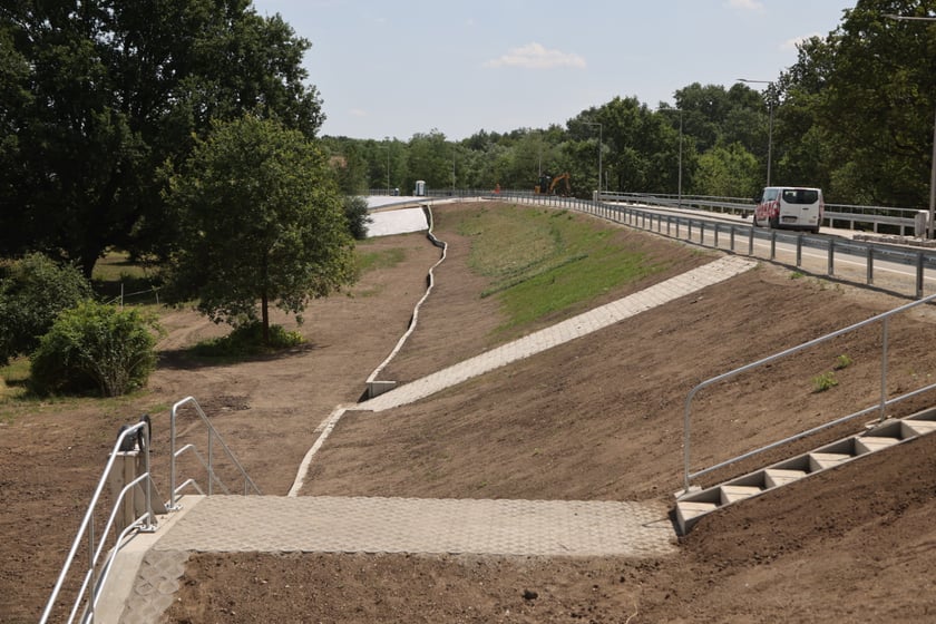 Ślęzoujście w modernizacji, lipiec 2023