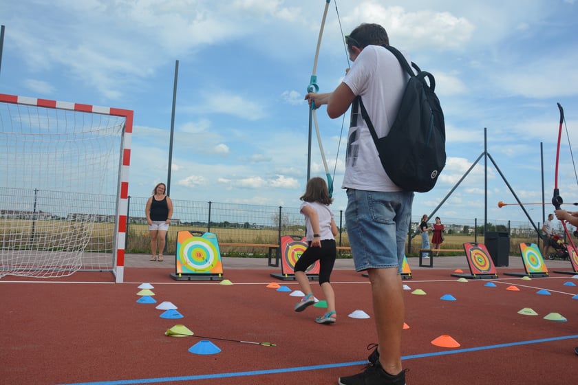 Piknik na boiskach przy szkole na Wojszycach, 23 lipca 2023