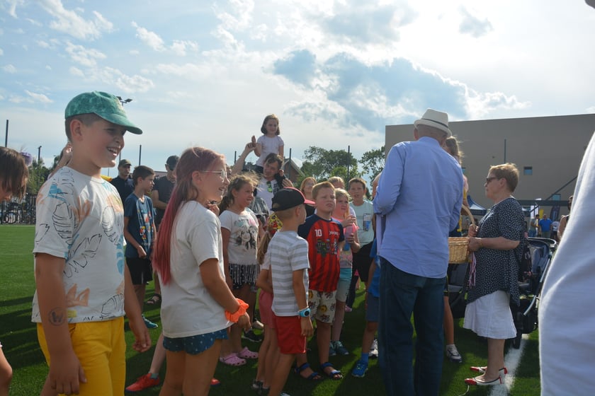 Piknik na boiskach przy szkole na Wojszycach, 23 lipca 2023