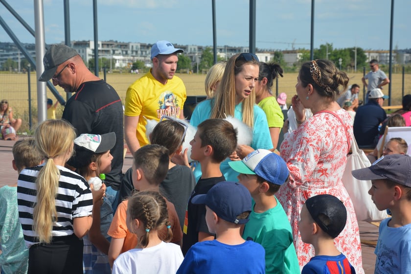 Piknik na boiskach przy szkole na Wojszycach, 23 lipca 2023