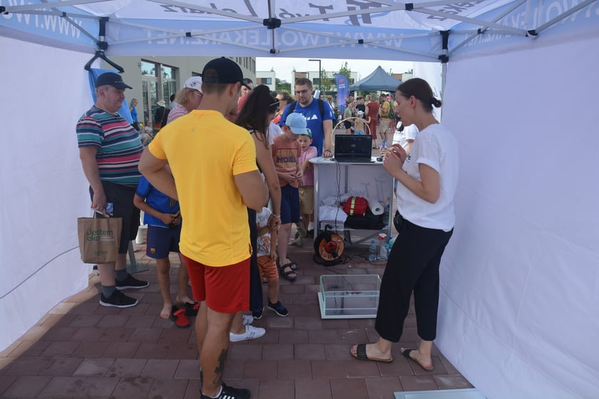 Piknik na boiskach przy szkole na Wojszycach, 23 lipca 2023