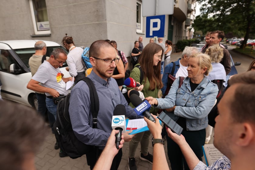 Spotkanie mieszkańców Trzonolinowca z zarządcą