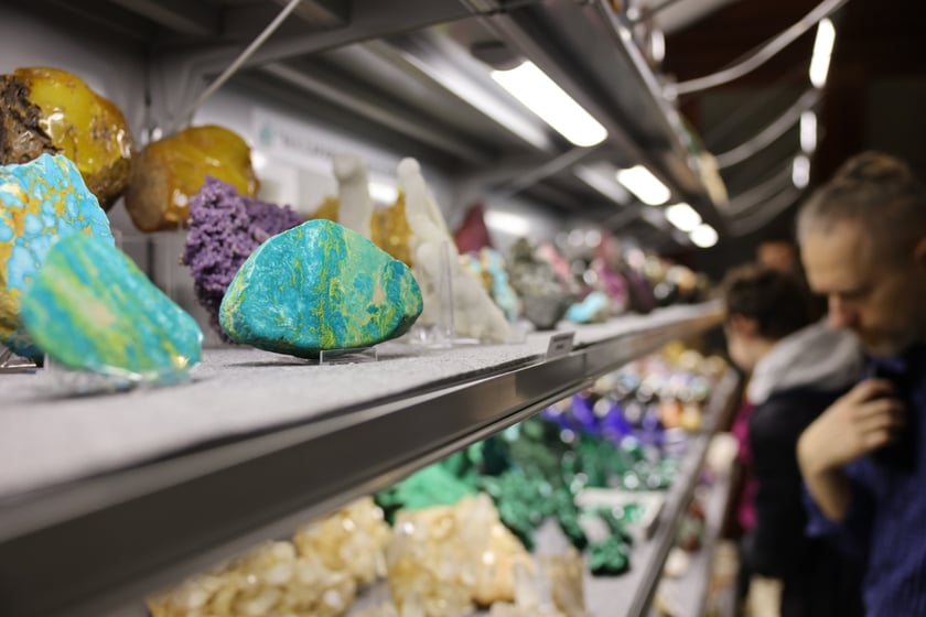 Giełda minerałów w NOT