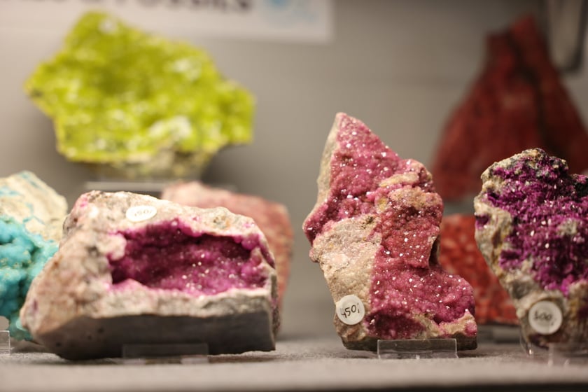 Giełda minerałów w NOT