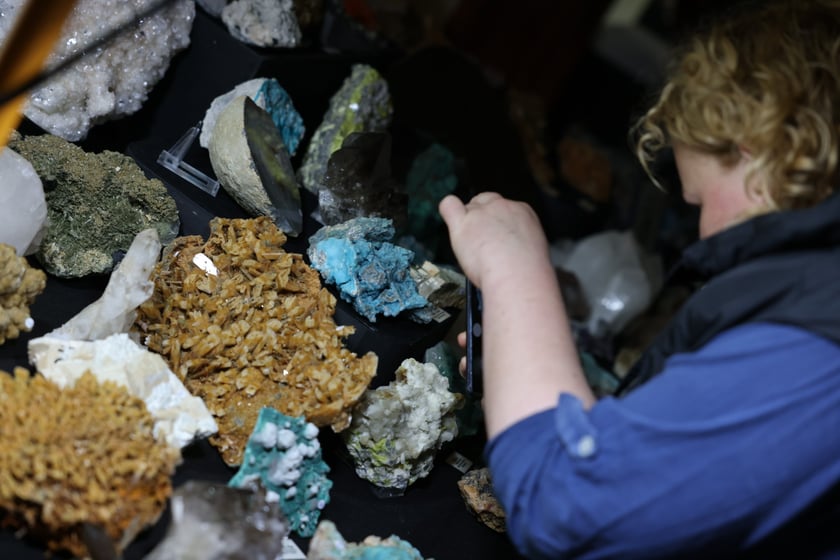 Giełda minerałów w NOT